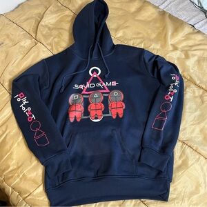 Squid Game Navy Hoodie Size M